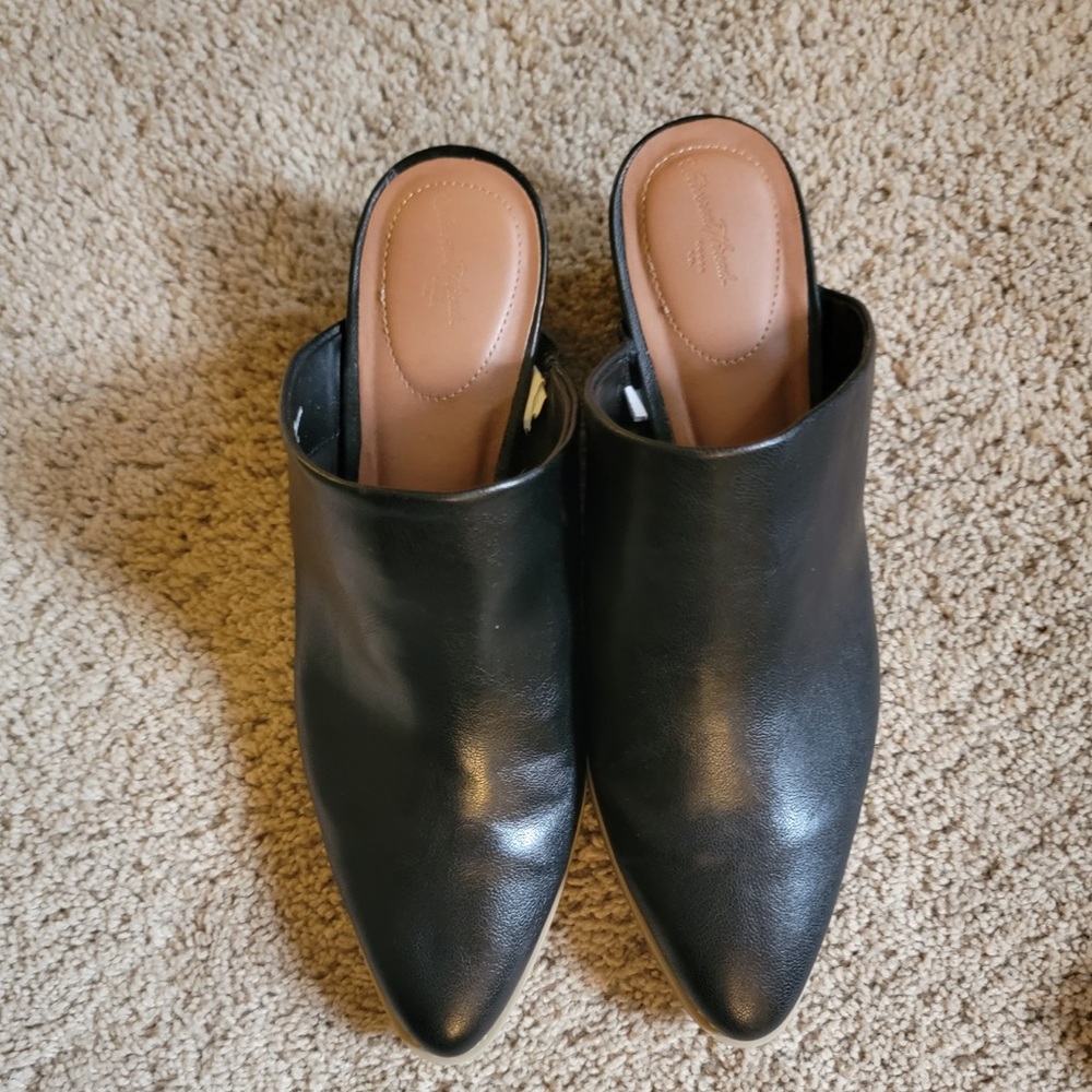 Universal Thread mules from Target. Size 11